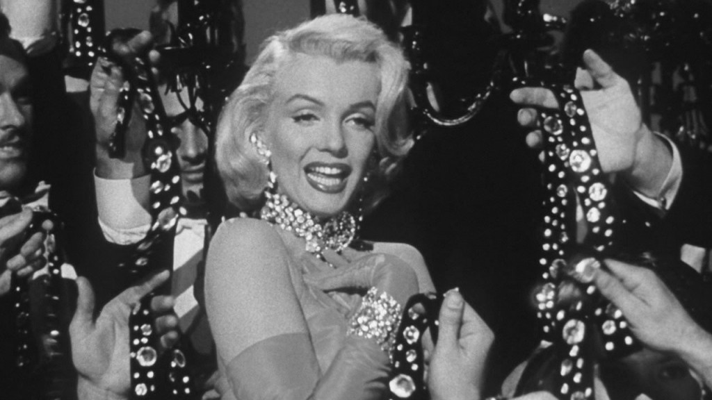 Мэрилин Монро в фильме «Джентльмены предпочитают блондинок», 1953