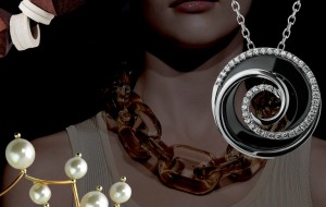 Как носить массивные ожерелья