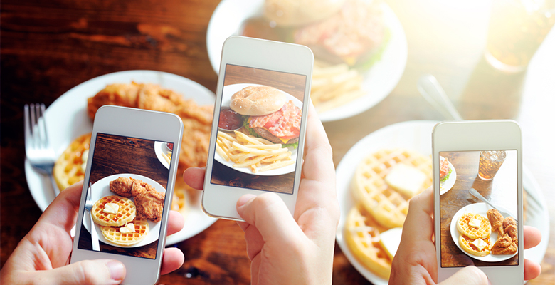Приложение Im2Calories определит калории по снимку в Instagram