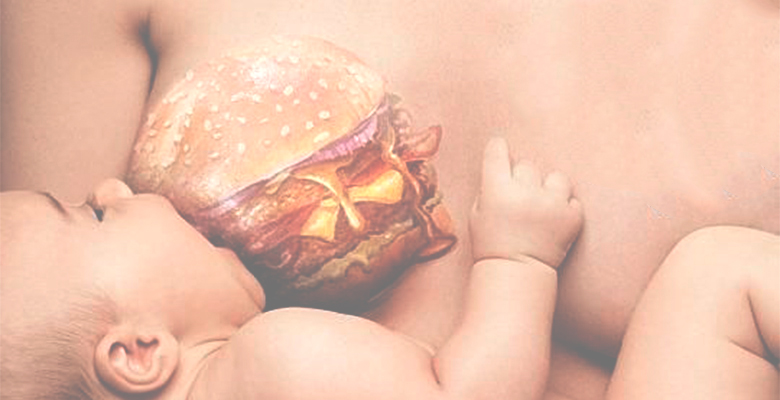 Социальная реклама против фастфуда: «Ваш ребенок – то, что вы едите»