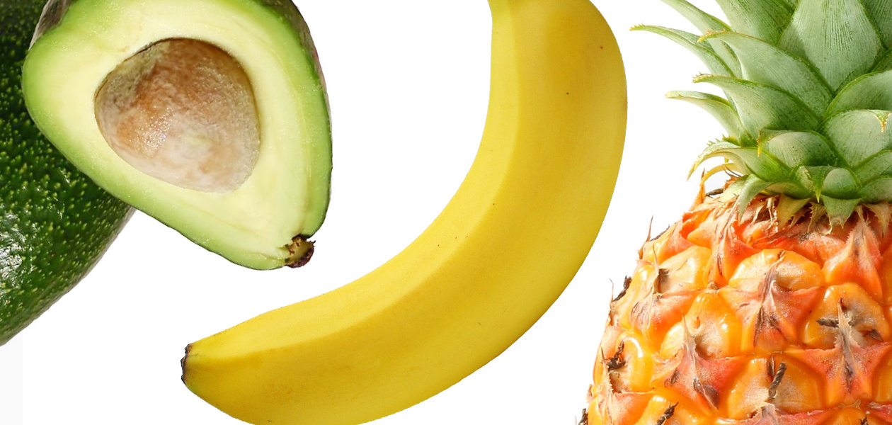3 главных суперфуда января (ананас, авокадо и банан) + рецепты, как их готовить
