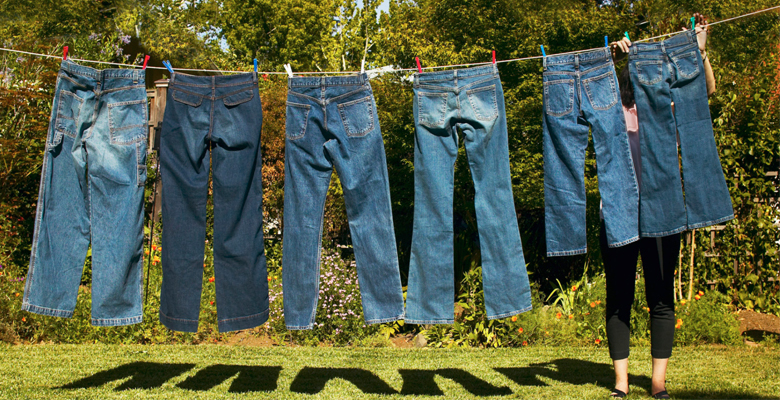 Как стирать джинсы?