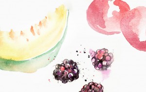 3 главных суперфуда августа (дыня, томат, ежевика) + рецепты, как их готовить