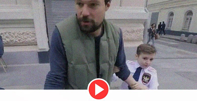 Видео дня: дети арестовали Данилу Козловского и толкнули Ивана Урганта