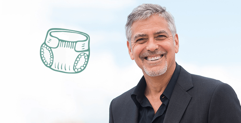 Джордж Клуни сравнил смену подгузников с фильмом ужасов
