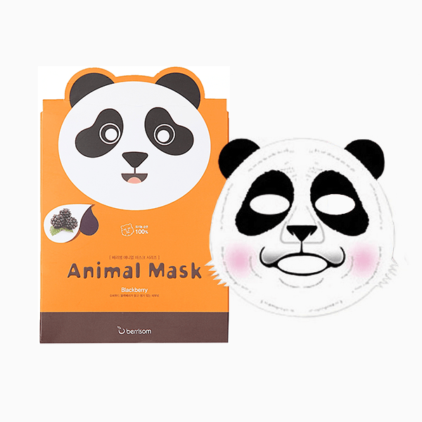 Тканевая маска Animal Panda Mask, Berrisom 