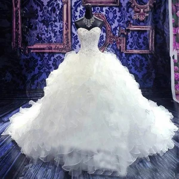 Самое Пышное Свадебное Платье Фото