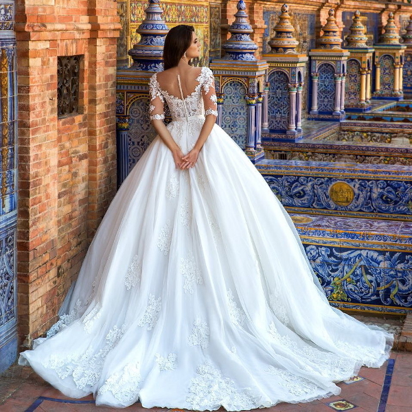 Самое Пышное Свадебное Платье Фото