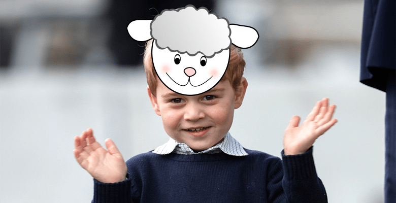 Принц Джордж исполнил роль овечки в школьном рождественском спектакле