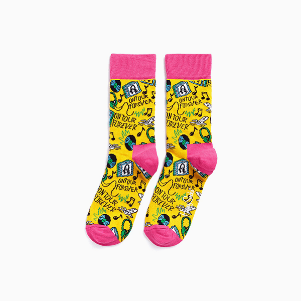 Носки Happy Socks с музыкальным принтом