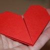 Валентинки-оригами: делаем милый подарок своей второй половинке