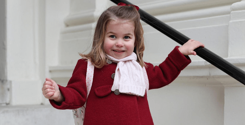 Принцесса Шарлотта пошла в детский сад