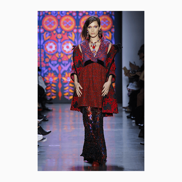 Anna Sui, осень-зима 2018/2019