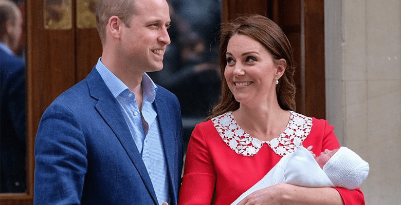 Герцогиня Кэтрин показала новорожденного сына