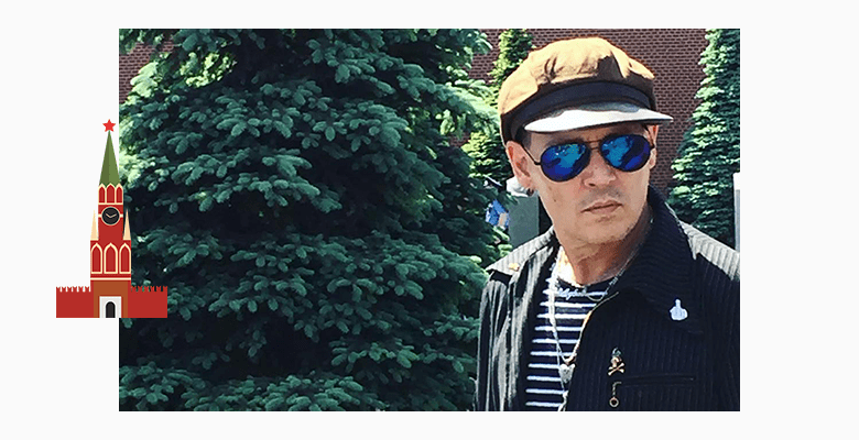 Джонни Депп гостит в Москве