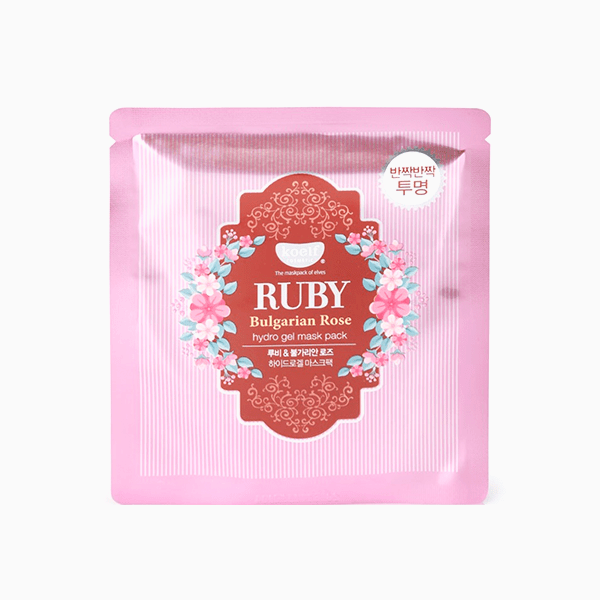 Гидрогелевая маска Ruby & Bulgarian Rose Hydro Gel Mask Pack, Petitfee Koelf 