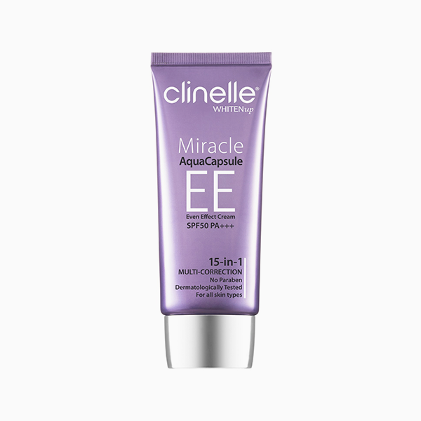 Мультикорректирующий ЕЕ-крем WhitenUp Even Effect EE Cream SPF50 PA+++, Clinelle