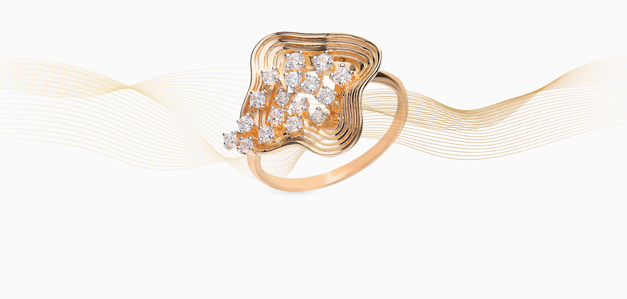 Идеи для новогодних подарков: необычные золотые кольца фантастических форм