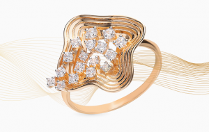 Идеи для новогодних подарков: необычные золотые кольца фантастических форм