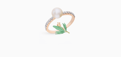Кольцо с жемчугом – самое романтичное украшение для помолвки