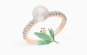 Кольцо с жемчугом – самое романтичное украшение для помолвки