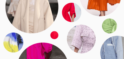Модные цвета и принты весны-лета 2019