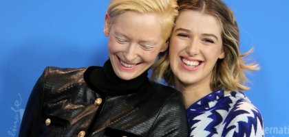 Тильда Суинтон и ее 21-летняя дочь стали звездами Берлинского кинофестиваля