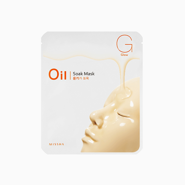 Тканевая маска Oil-Soak Mask Glow, Missha