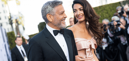 Джордж Клуни боится, что работа Амаль поставит под угрозу безопасность их семьи