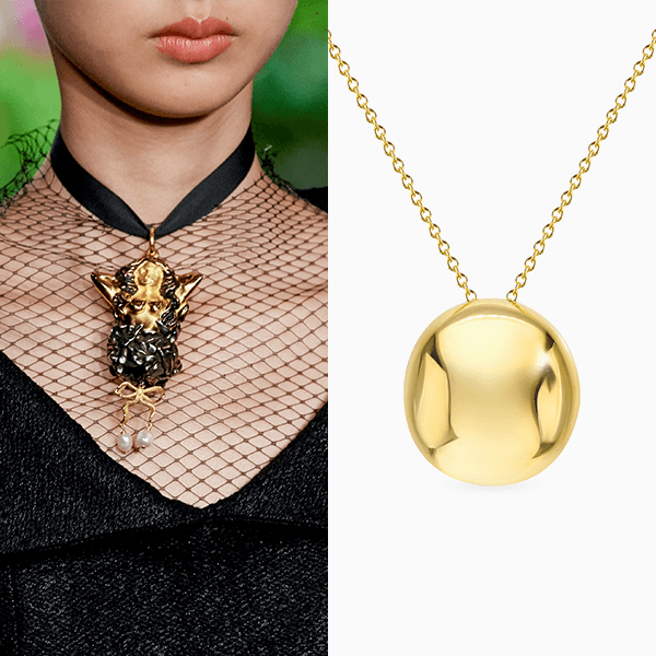 Свежая тенденция 2019 года от Christian Dior: украшения из «мятого» металла
