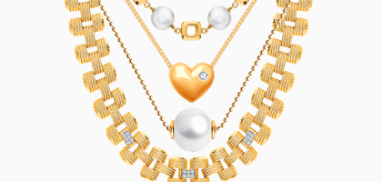 Как носить все любимые колье и подвески сразу? По примеру Chanel!
