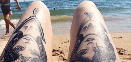 Новые идеи для татуировок, что говорил Карл Лагерфельд про тату?