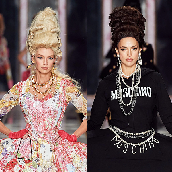 Буржуазность и панк: носим цепи вместе с жемчугом, как советуют Moschino и Chanel