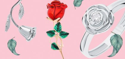 Тренд весны – сентиментальные украшения с розами, как в новой коллекции Dior Joaillerie