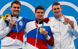 Россия впервые за четверть века завоевала золото в плавании на Олимпиаде