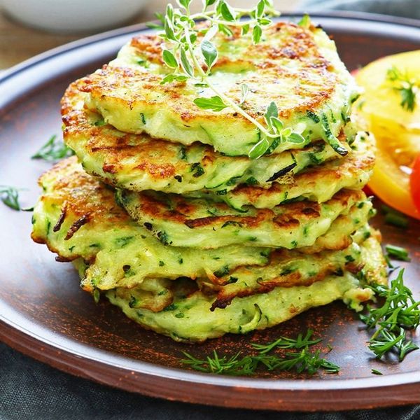Деруны из тыквы и кабачка