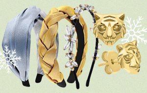 Ободок и серьги – романтичная идея для новогоднего образа от Giambattista Valli и Dolce &#038; Gabbana