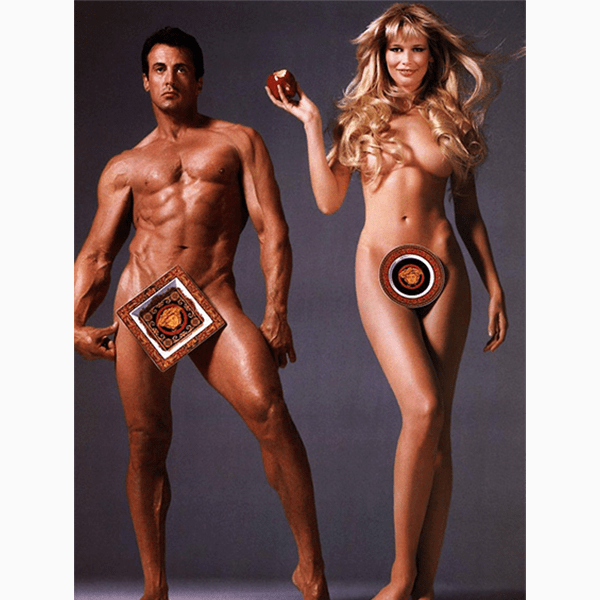 Джиджи и Белла Хадид повторили культовую фотосессию для Versace