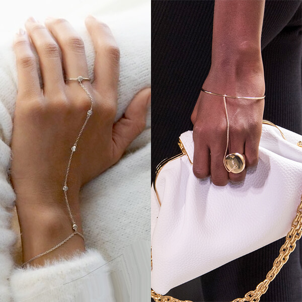 Слейв-браслеты снова актуальны, или Как носить кольцо и браслет в одном украшении