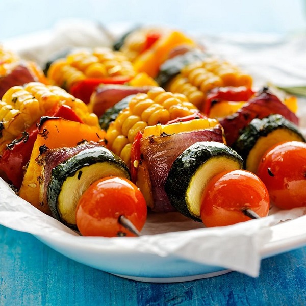 Овощные шашлычки