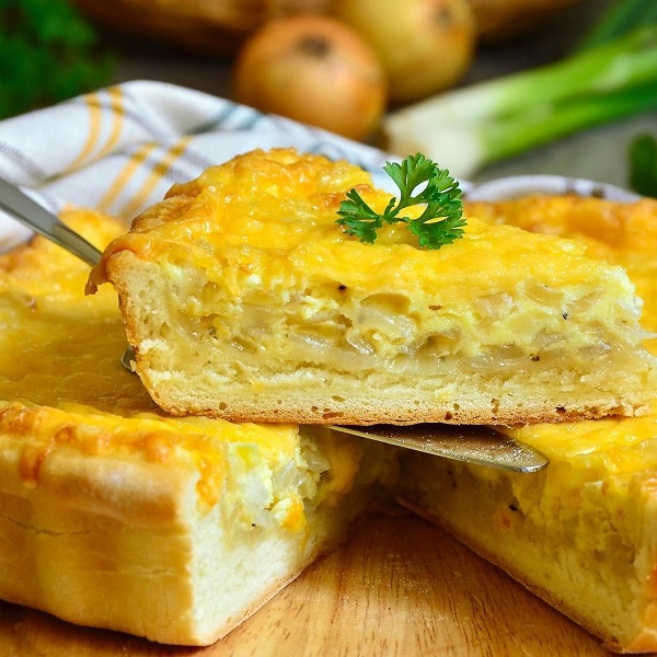 Кантальский пирог с сыром