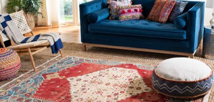 Как выбрать ковры и грамотно вписать их в дизайн квартиры или дома