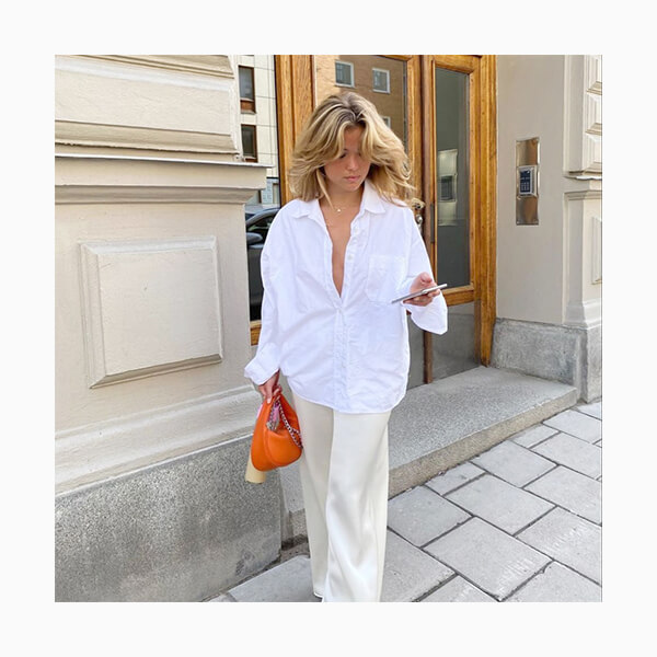 Модный мастер-класс: как носить белую рубашку летом?