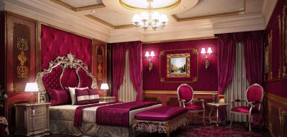 Спальня в стиле ампир: варианты дизайна интерьера с фото