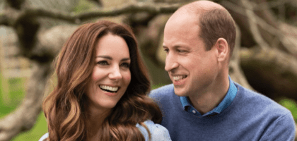 Королевская семья опубликовала новый портрет Кейт Миддлтон и принца Уильяма 