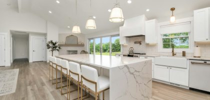 Белая кухня в интерьере: дизайн, интересные идеи с фото