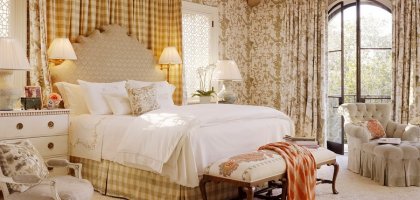 Спальня в стиле кантри: варианты дизайна интерьера с фото