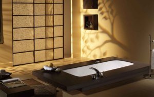 Ванная в японском стиле: особенности, интересные идеи с фото