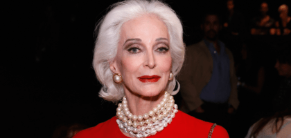 91-летняя модель снялась для обложки Vogue