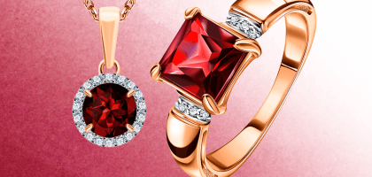 Рубин и гранат – самые страстные драгоценные камни из всех существующих